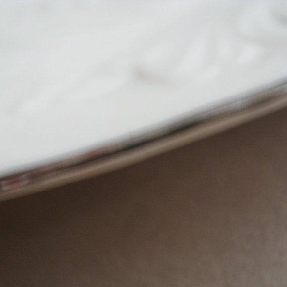 Lenox Ivory Spring Garden Celery Handled Serving Tray Gold Label Platinum Rim - Picture 8 of 11